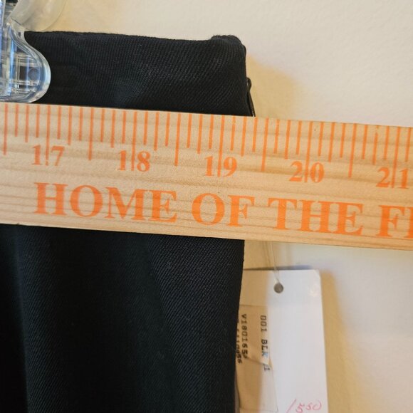 Clio Black Stretch Pants With Cotton & Spandex Blend Plus Size 20 - Picture 3 of 7